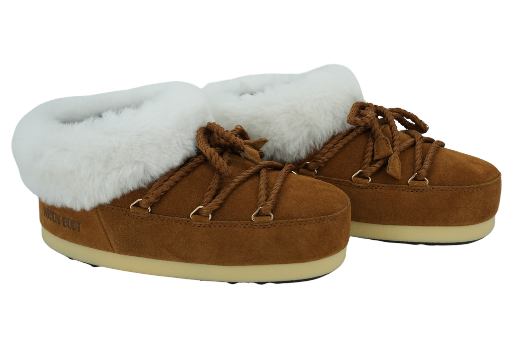 MOON BOOT - MULES "EVX MULE SUEDE" COGNACS