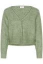 KAFFE - CARDIGAN "KAMELANIA" VERT SAUGE