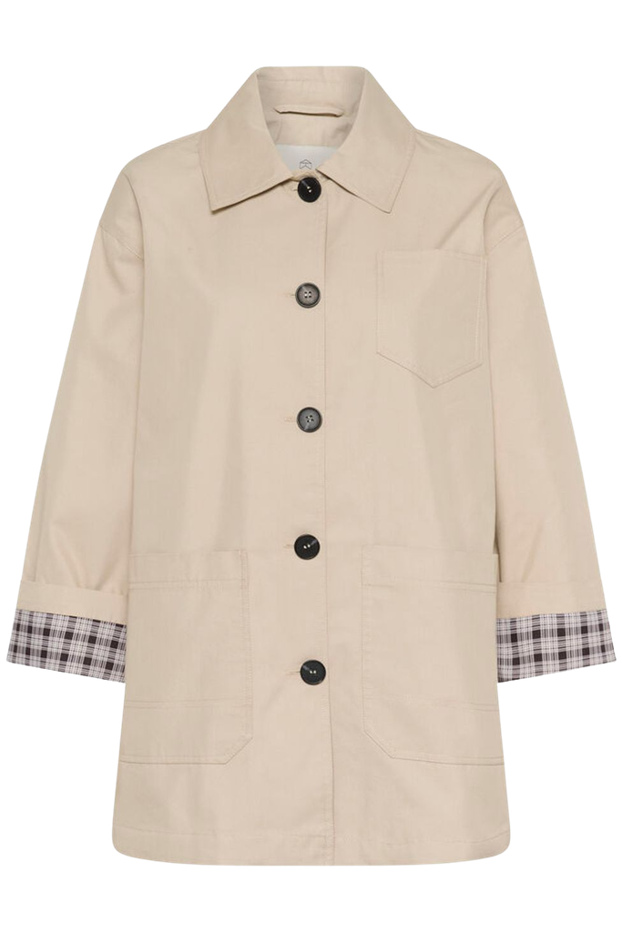 KAFFE - VESTE "KAVALENTINA" BEIGE