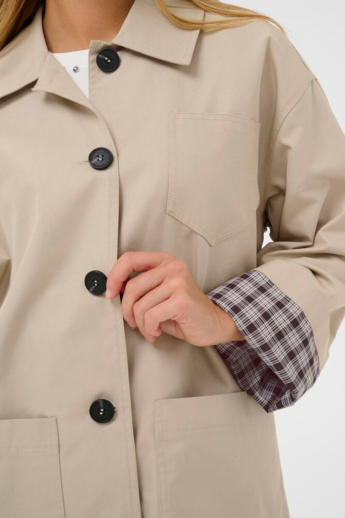 KAFFE - VESTE "KAVALENTINA" BEIGE