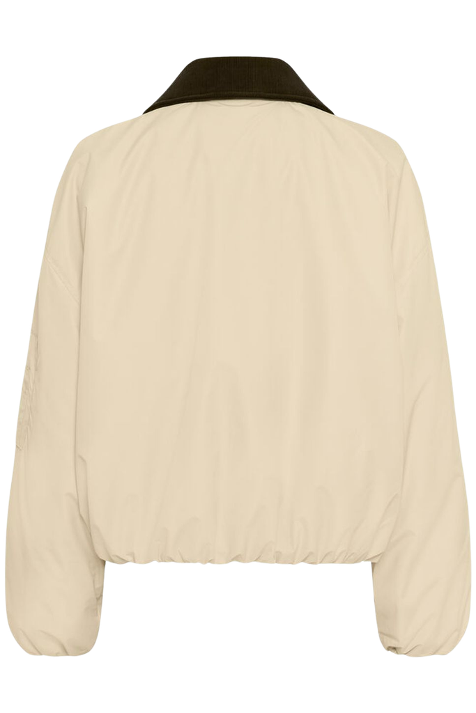 KAFFE - BOMBER "KAROSKA" BEIGE