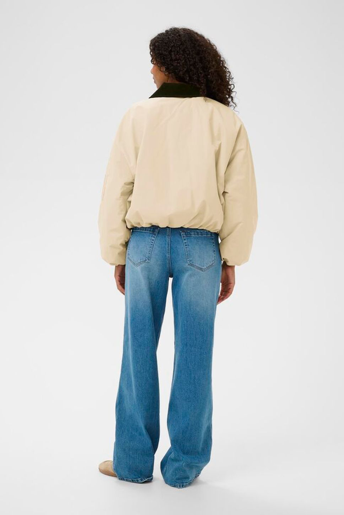 KAFFE - BOMBER "KAROSKA" BEIGE