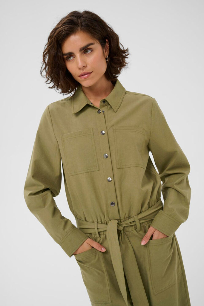 KAFFE - SALOPETTE "KALIVA" KAKI