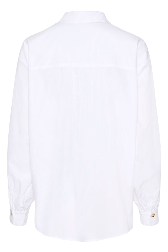 KAFFE - CHEMISE "KANOELLA" BLANCHE
