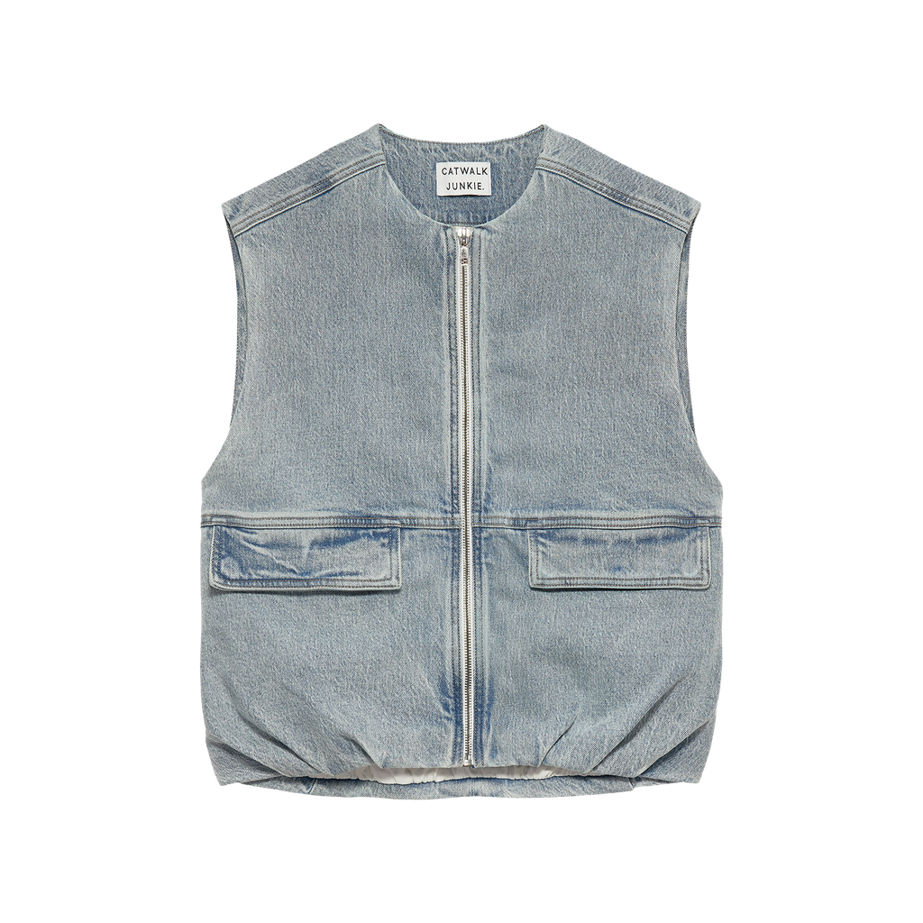 CATWALK JUNKIE - VESTE EN JEANS SANS MANCHES