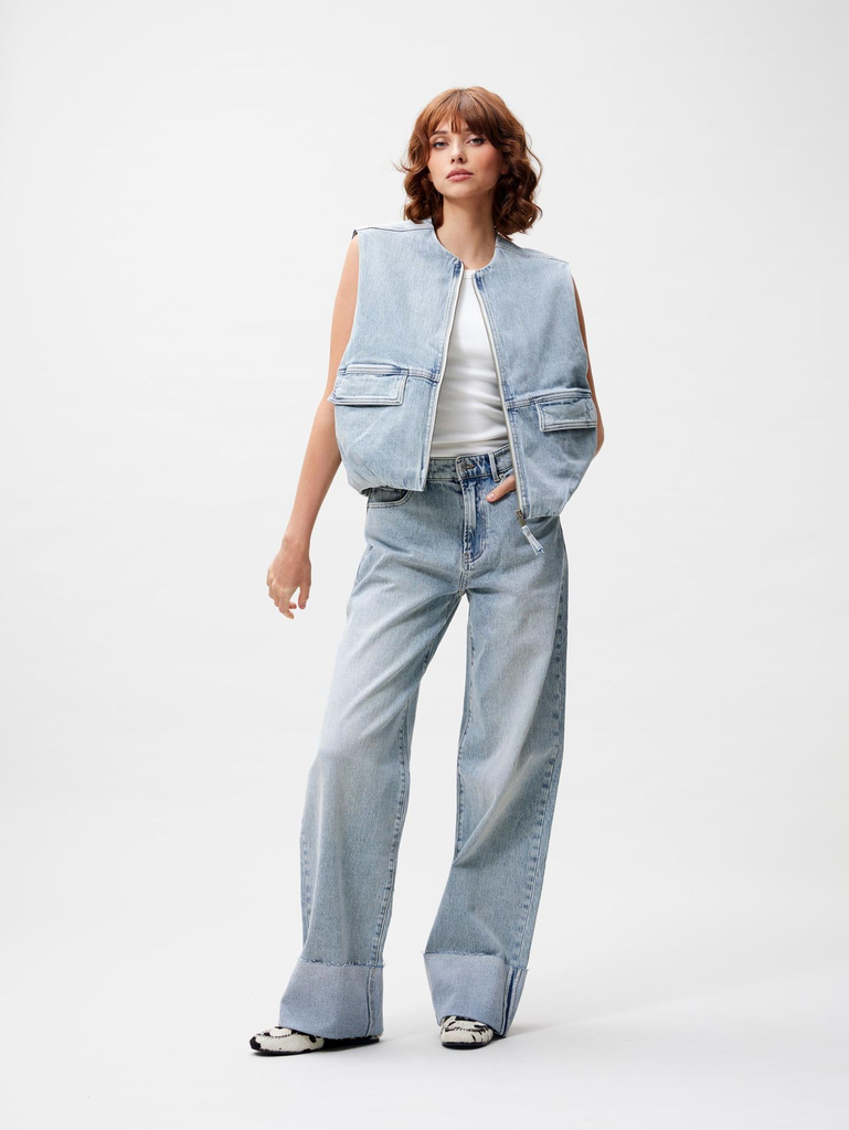 CATWALK JUNKIE - VESTE EN JEANS SANS MANCHES