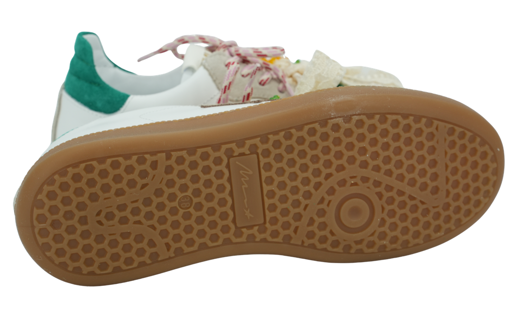 MELINE - BASKETS "LONDON MAGNOLIA" BLANCHES