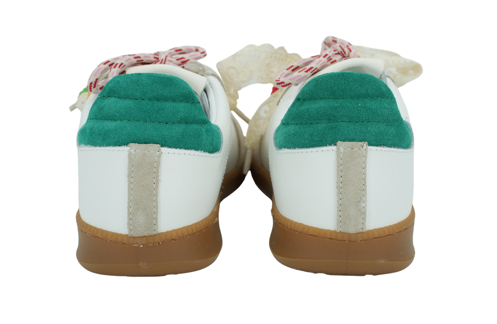 MELINE - BASKETS "LONDON MAGNOLIA" BLANCHES