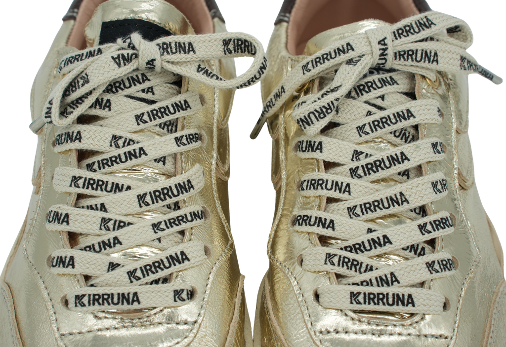 KIRRUNA - BASKETS "WATER 61" DORÉES