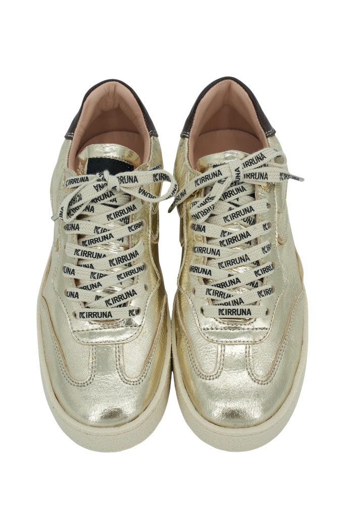 KIRRUNA - BASKETS "WATER 61" DORÉES