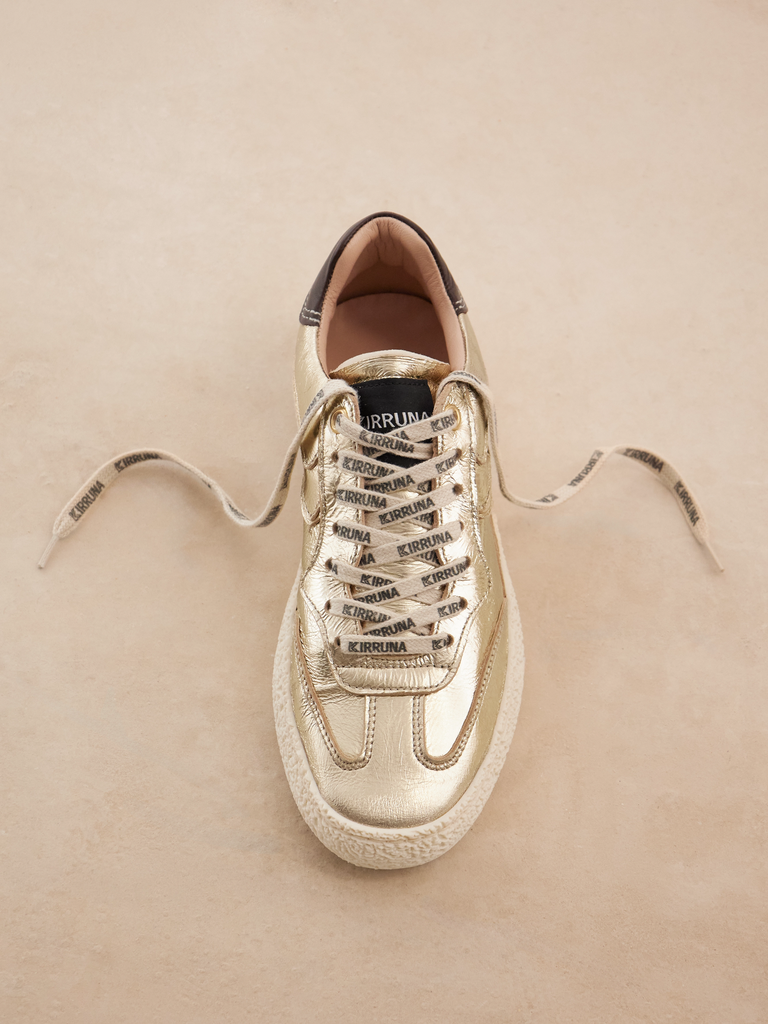 KIRRUNA - BASKETS "WATER 61" DORÉES