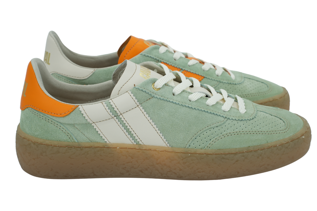 CAVAL - BASKETS "HIGH PULSE" VERTES ET ORANGES