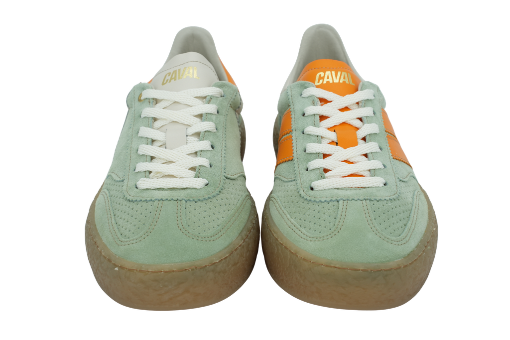 CAVAL - BASKETS "HIGH PULSE" VERTES ET ORANGES