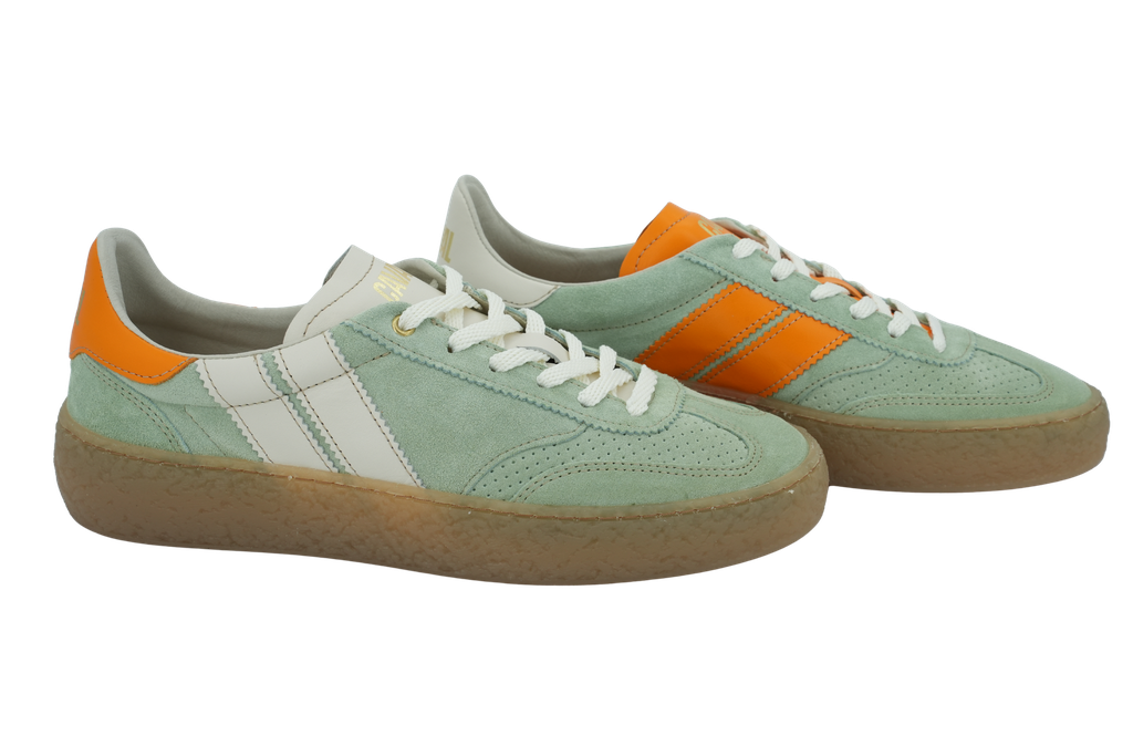 CAVAL - BASKETS "HIGH PULSE" VERTES ET ORANGES