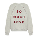 CATWALK JUNKIE - SWEAT GRAPHIQUE GRIS ET BORDEAUX