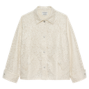 CATWALK JUNKIE - VESTE IMPERMÉABLE BEIGE À FLEURS