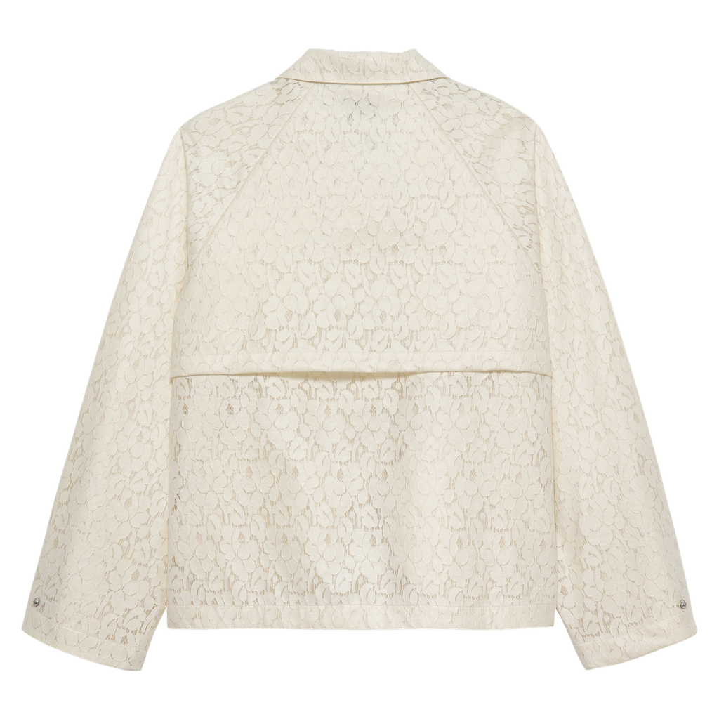 CATWALK JUNKIE - VESTE IMPERMÉABLE BEIGE À FLEURS