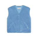 CATWALK JUNKIE - GILET TEDDY BLEU