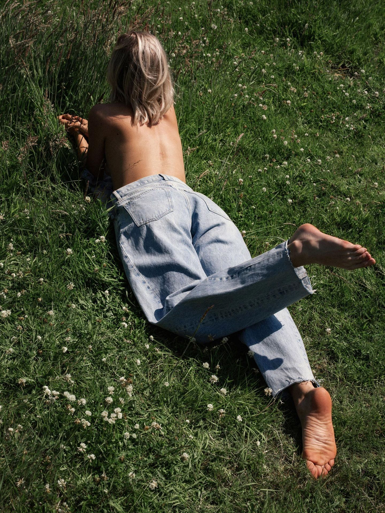 CATWALK JUNKIE - JEANS SUPER BARREL BLEU