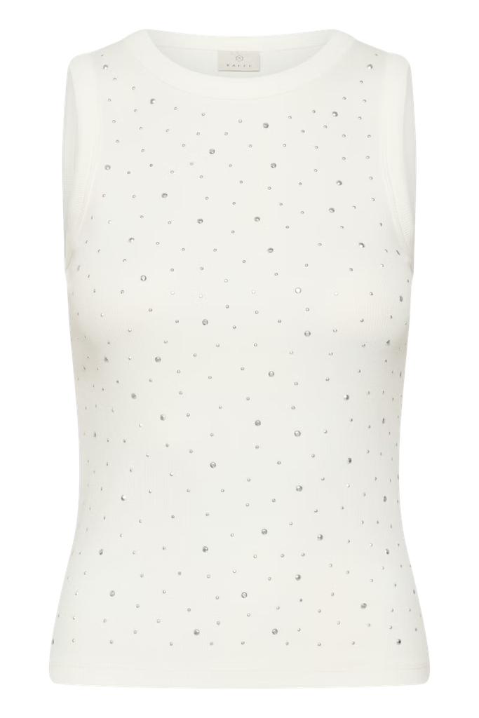 TOP BLANC STRASSÉ "KACARNA"