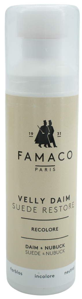 FAMACO - “VELLY” KLEURLOZE SUÈDE KLEURSTOF