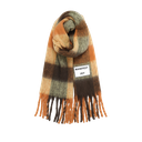 VERB TO DO - KHAKI AND MUSTARD "MANIFEST JOY" SCARF