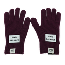 VERB TO DO - "FIND BALANCE" PFLAUMENHANDSCHUHE