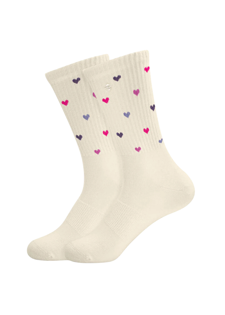 JCLAY - "COLOR HEARTS" SOKKEN