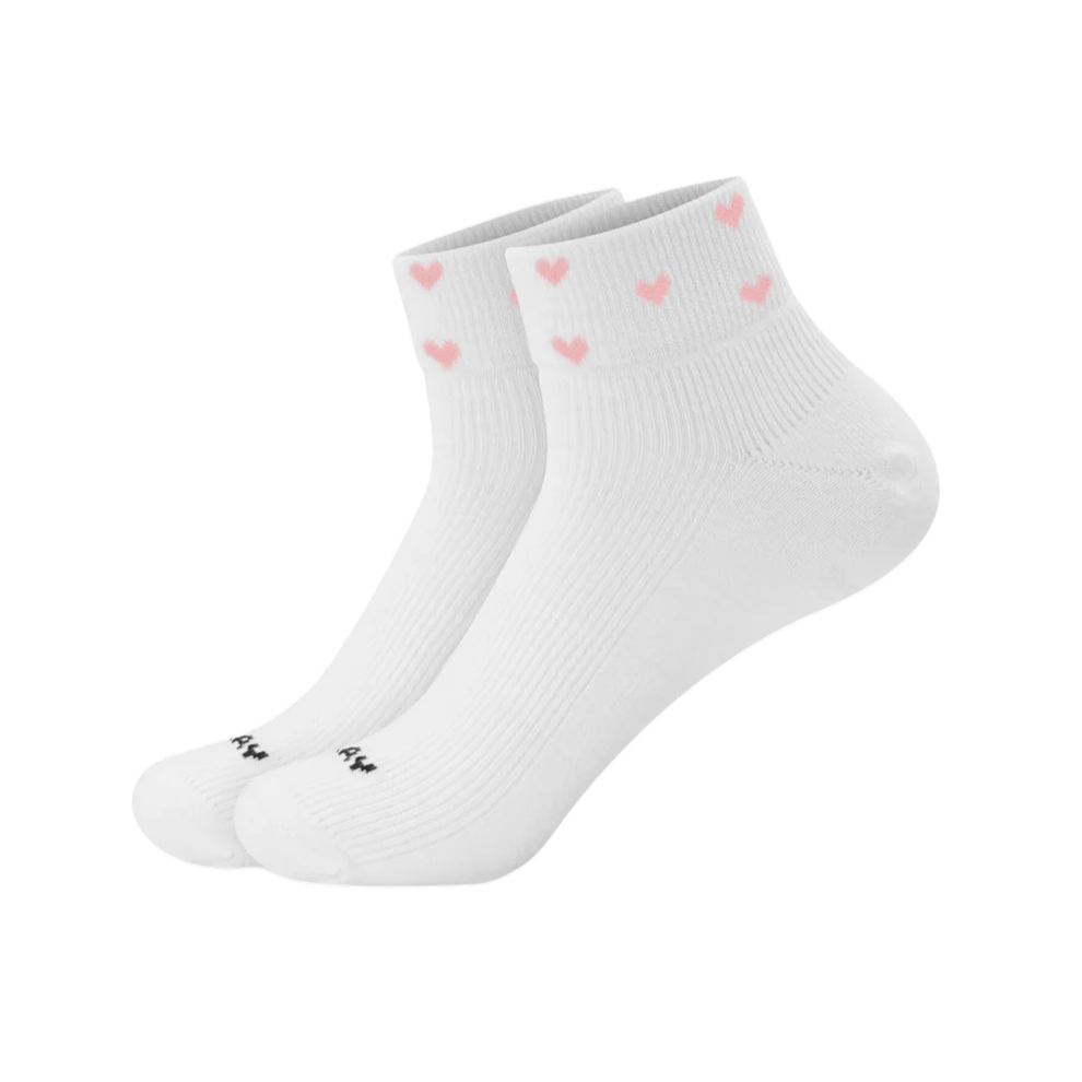 JCLAY - KURZE SOCKEN MIT HERZ (35-38)