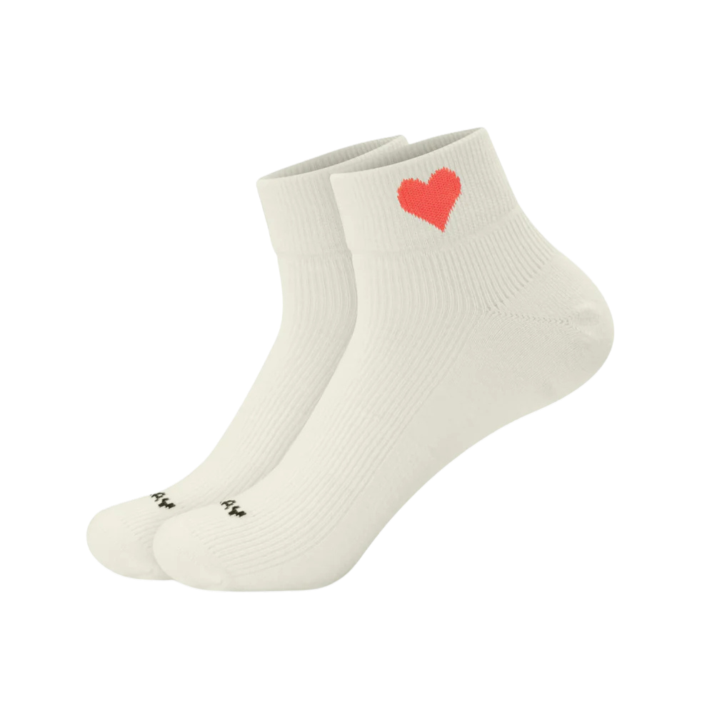 JCLAY - CHAUSSETTES COURTES "SUNSET HEART"