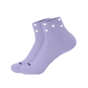 JCLAY - "LAVENDA HEARTS" KURZE SOCKEN