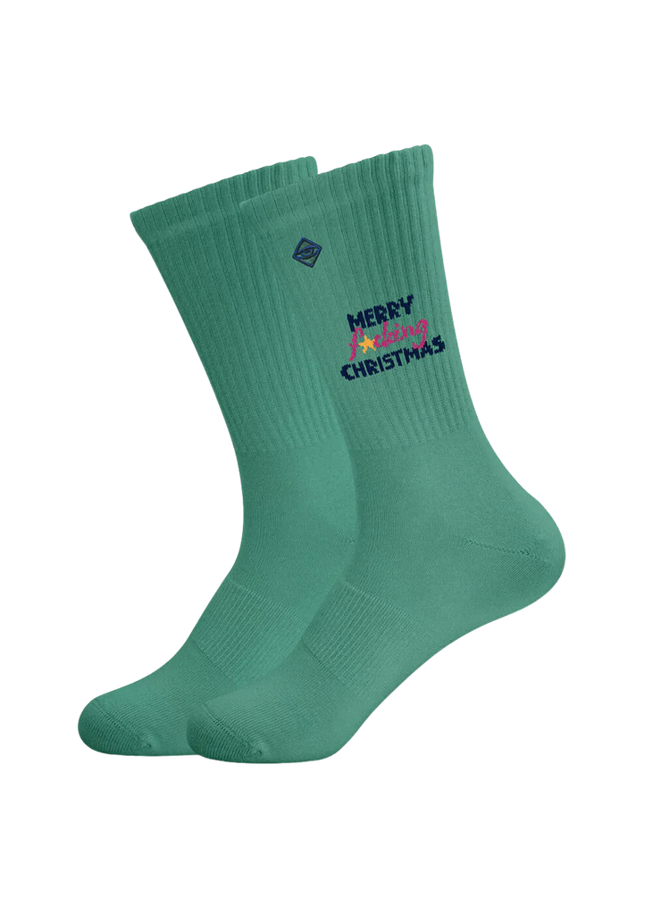 JCLAY - CHAUSSETTES "MERRY FUCKING X-MAS"
