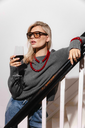 CATWALK JUNKIE - COLLIER "KISS" BORDEAUX