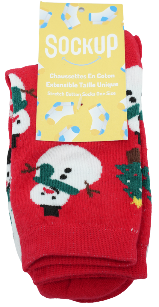 SOCKUP - CHAUSSETTES "BONHOMME DE NEIGE"