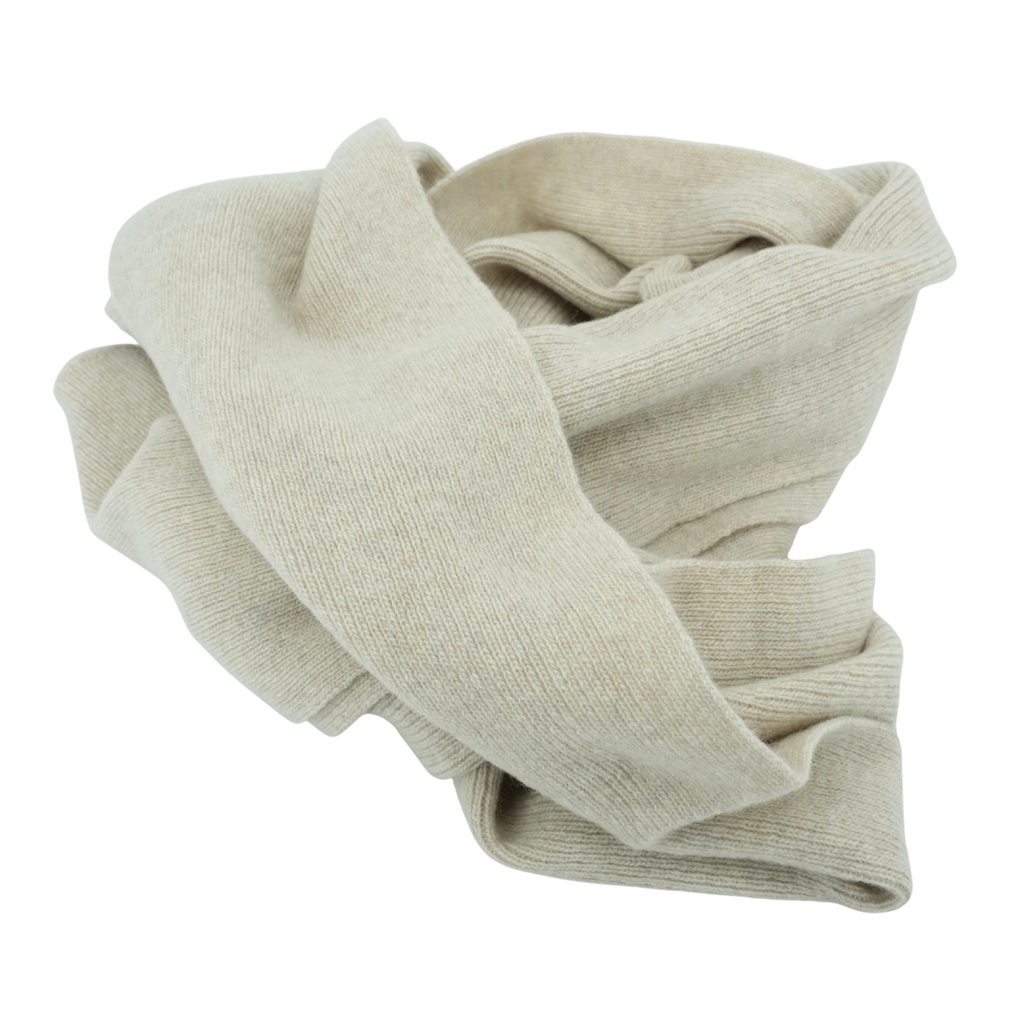 MILONA - MERINO WOOL SCARF (Beige)
