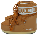 MOON BOOT - "ICON LOW NYLON" STIEFEL COGNAC