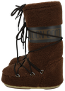 MOON BOOT - BRAUNE "ICON FLEECE"-STIEFEL