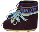 MOON BOOT - BOOTS "ICON LOW SUEDE" BORDEAUX