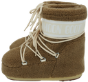 MOON BOOT - CAMEL "ICON LOW FLEECE" LAARZEN