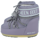 MOON BOOT - "ICON LOW NYLON" STIEFEL LILA