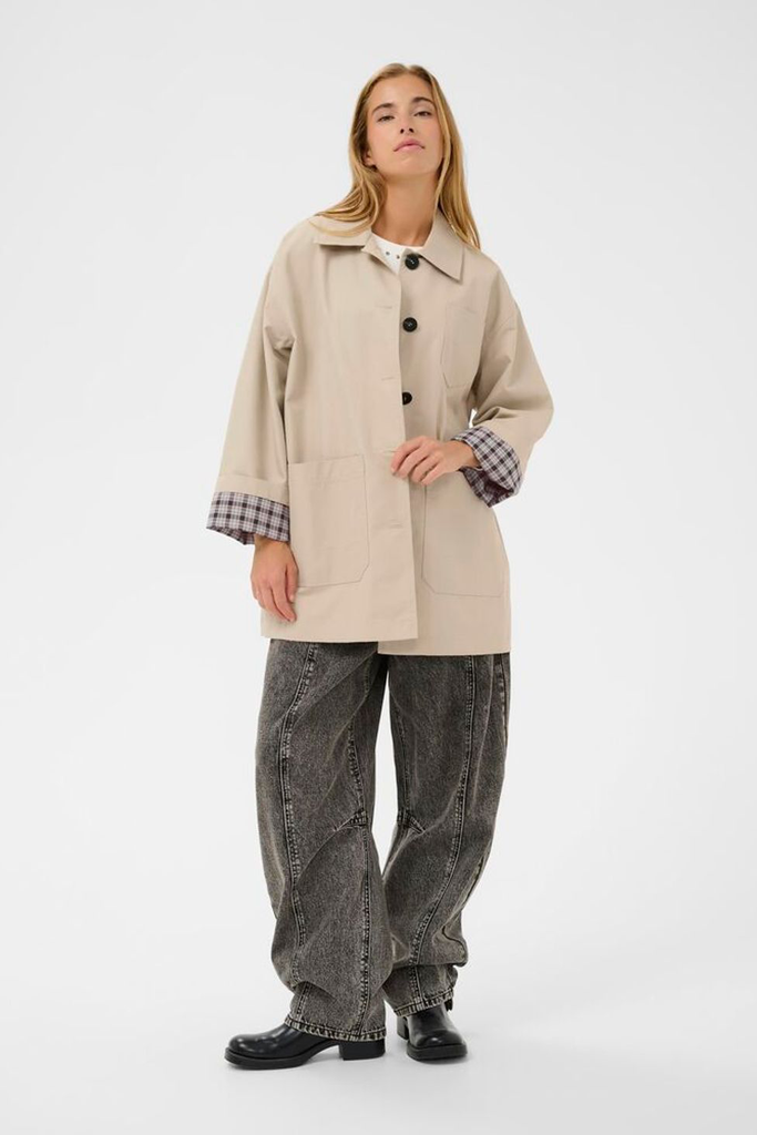 KAFFE - "KAVALENTINA" BEIGE JAS (34)