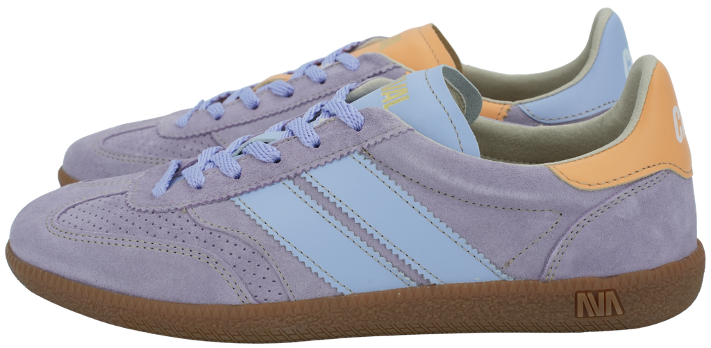 CAVAL - BASKETS "PULSE" LILAS ET ORANGES