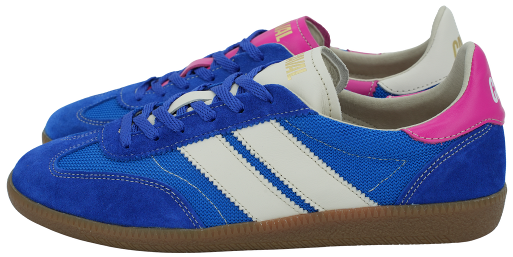 CAVAL - BLUE AND PINK "PULSE" SNEAKERS