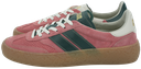 CAVAL - ROZE EN GROENE "HIGH PULSE" SNEAKERS