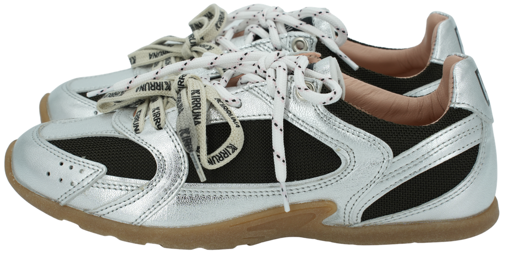 KIRRUNA - SILVER "HORIZON 08" SNEAKERS (36)