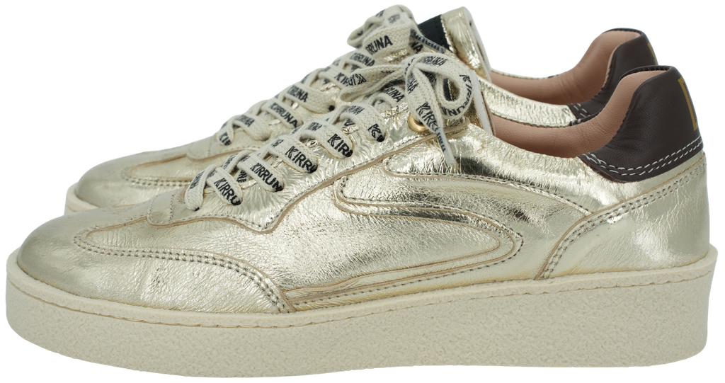 KIRRUNA - GOUDEN "WATER 61" SNEAKERS