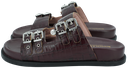 SCOTCH AND SODA - SANDALES "FLORA" BORDEAUX