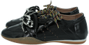 MELINE - "SANZIO NERO" BLACK PATENT SNEAKERS