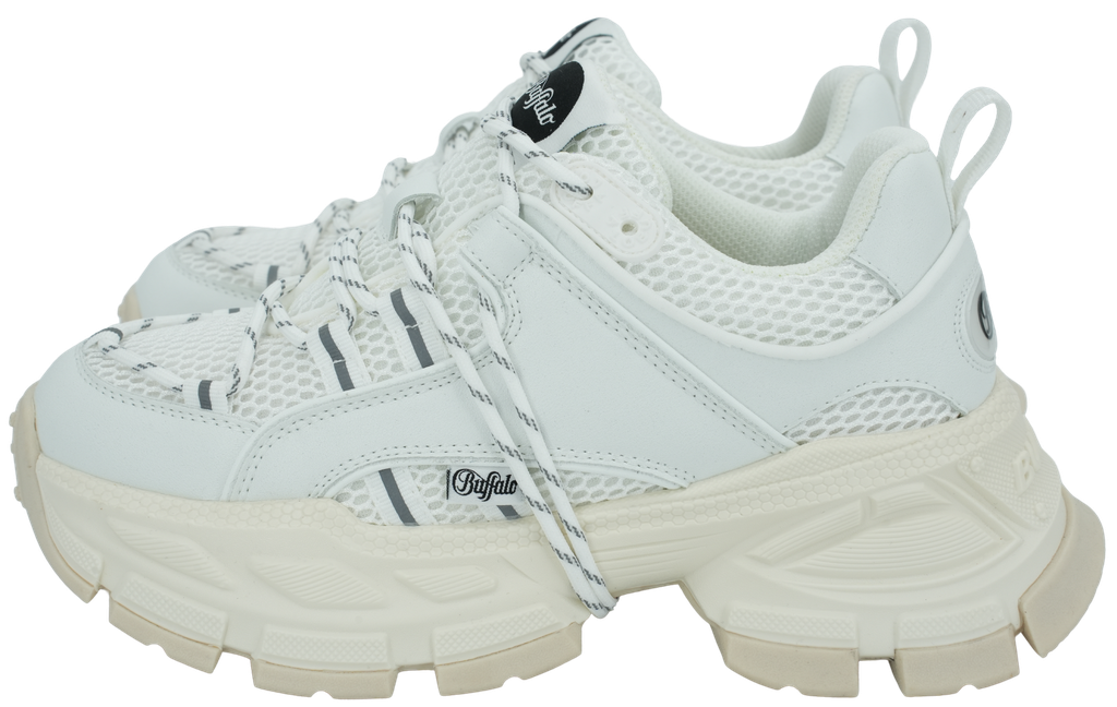 BUFFALO - WITTE "SATURN LACE" SNEAKERS (36)