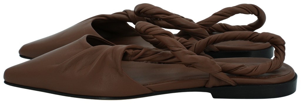 JVAM - "KAIRO" BROWN BALLERINAS